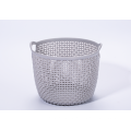 plastic laundry basket with handle bathroom use S